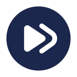 Rewind Forward Circle SVG Icon